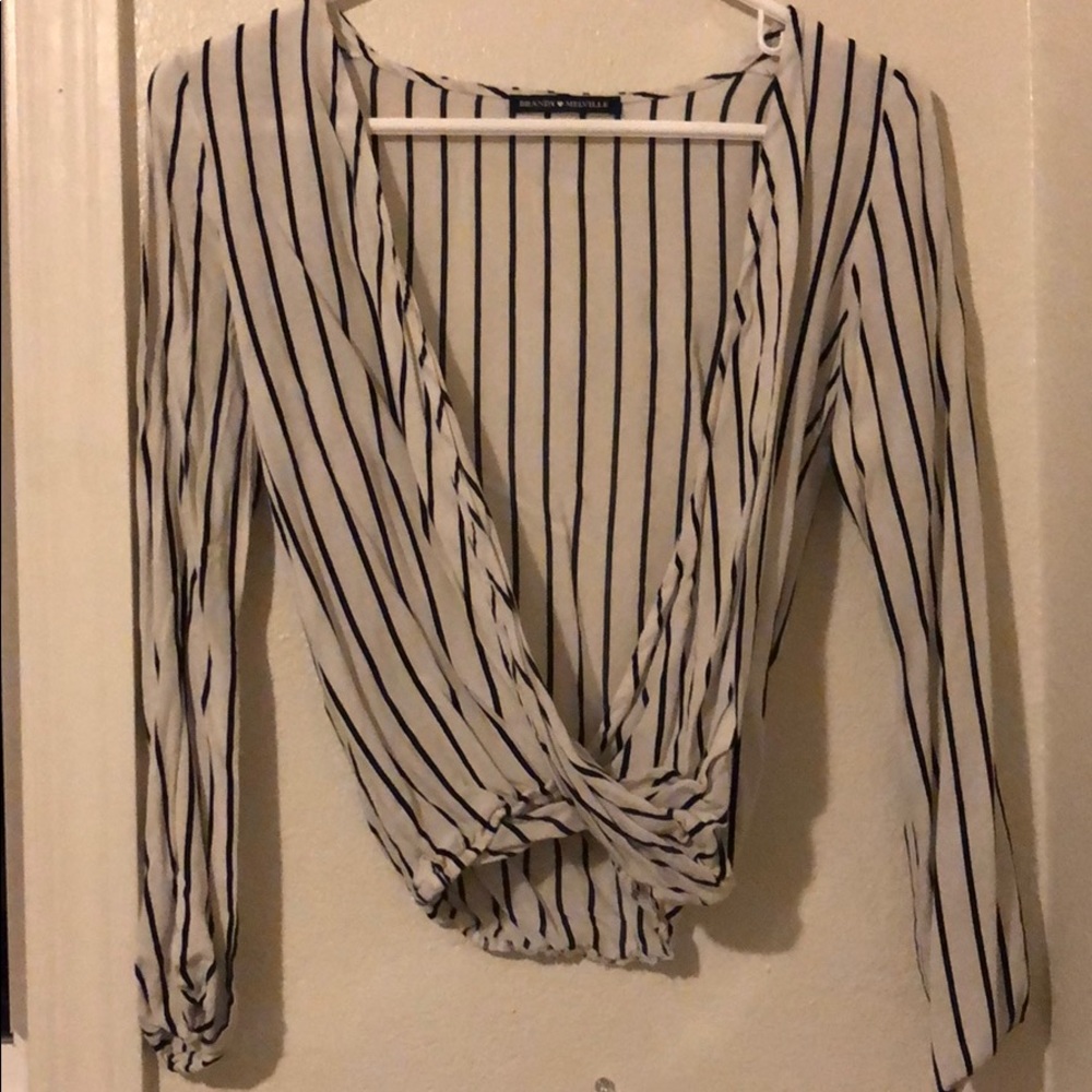 Brandy Melville open blouse